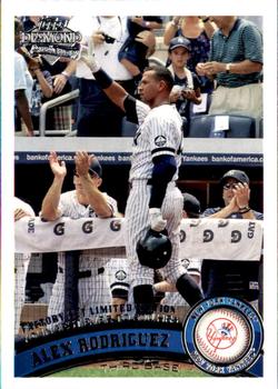 2011 Topps - Diamond Anniversary Limited Edition #155 Alex Rodriguez Front