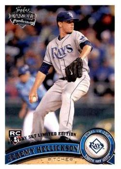 2011 Topps - Diamond Anniversary Limited Edition #165 Jeremy Hellickson Front