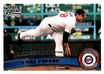 2011 Topps - Diamond Anniversary Limited Edition #186 Carl Pavano Front