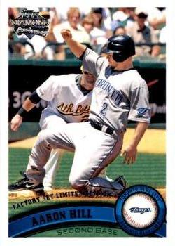2011 Topps - Diamond Anniversary Limited Edition #197 Aaron Hill Front