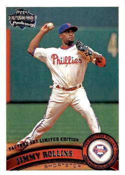 2011 Topps - Diamond Anniversary Limited Edition #199 Jimmy Rollins Front