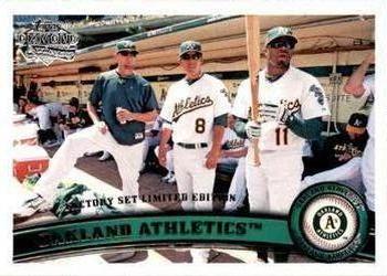 2011 Topps - Diamond Anniversary Limited Edition #204 Oakland Athletics Front