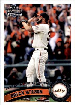 2011 Topps - Diamond Anniversary Limited Edition #210 Brian Wilson Front
