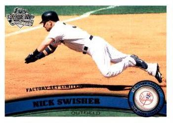 2011 Topps - Diamond Anniversary Limited Edition #279 Nick Swisher Front