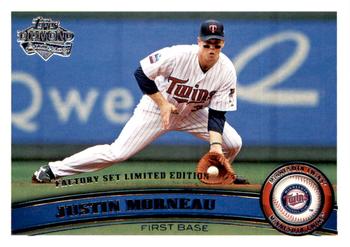 2011 Topps - Diamond Anniversary Limited Edition #293 Justin Morneau Front
