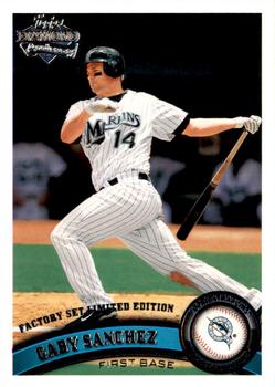 2011 Topps - Diamond Anniversary Limited Edition #312 Gaby Sanchez Front