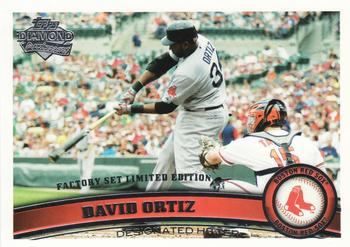 2011 Topps - Diamond Anniversary Limited Edition #315 David Ortiz Front