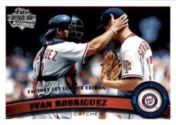 2011 Topps - Diamond Anniversary Limited Edition #360 Ivan Rodriguez Front