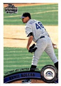 2011 Topps - Diamond Anniversary Limited Edition #377 Esmil Rogers Front