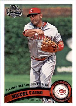 2011 Topps - Diamond Anniversary Limited Edition #417 Miguel Cairo Front