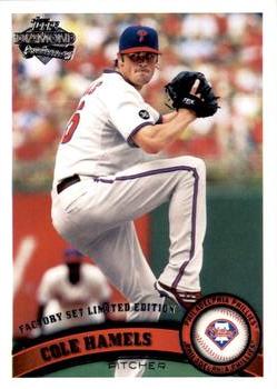 2011 Topps - Diamond Anniversary Limited Edition #460 Cole Hamels Front