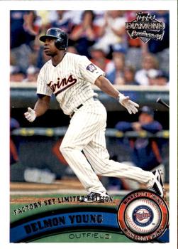 2011 Topps - Diamond Anniversary Limited Edition #485 Delmon Young Front