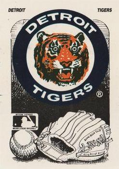 1987 Fleer - Team Stickers #NNO New York Mets Back