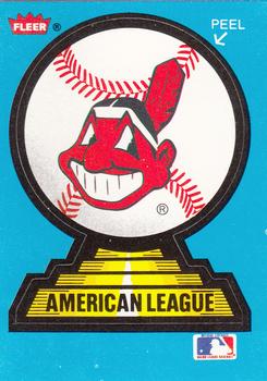 1987 Fleer - Team Stickers #NNO Cleveland Indians Front
