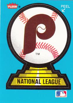 1987 Fleer - Team Stickers #NNO Philadelphia Phillies Front