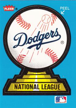 1987 Fleer - Team Stickers #NNO Los Angeles Dodgers Front