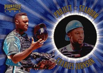 1996 Pinnacle - Project Stardom #7 Charles Johnson Front