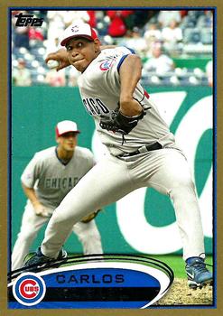 2012 Topps - Gold #485 Carlos Marmol Front