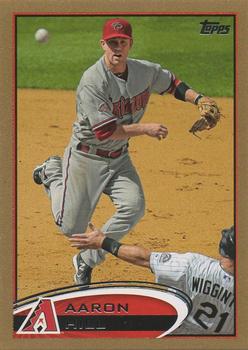2012 Topps - Gold #527 Aaron Hill Front