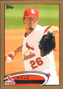 2012 Topps - Gold #26 Kyle Lohse Front