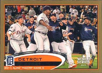 2012 Topps - Gold #32 Detroit Tigers Front