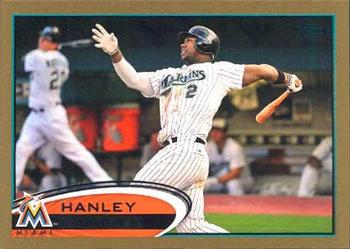 2012 Topps - Gold #60 Hanley Ramirez Front