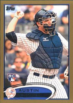 2012 Topps - Gold #79 Austin Romine Front