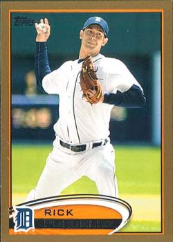2012 Topps - Gold #82 Rick Porcello Front