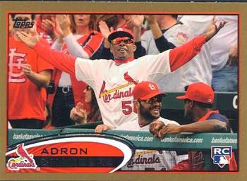 2012 Topps - Gold #90 Adron Chambers Front