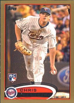 2012 Topps - Gold #95 Chris Parmelee Front
