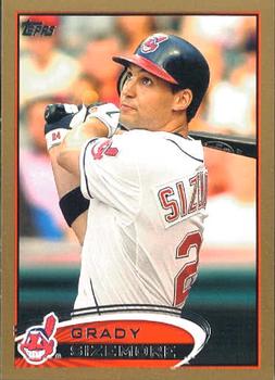 2012 Topps - Gold #96 Grady Sizemore Front