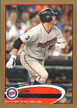 2012 Topps - Gold #97 Jim Thome Front