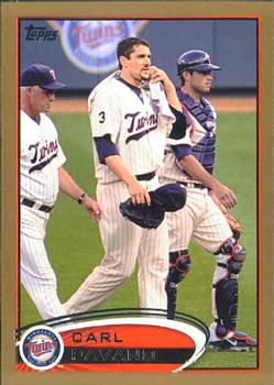 2012 Topps - Gold #164 Carl Pavano Front