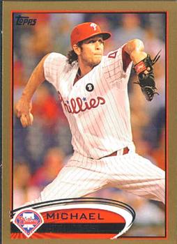 2012 Topps - Gold #259 Michael Stutes Front