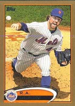 2012 Topps - Gold #279 R.A. Dickey Front