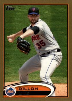 2012 Topps - Gold #346 Dillon Gee Front