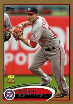 2012 Topps - Gold #359 Danny Espinosa Front
