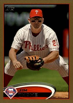 2012 Topps - Gold #371 Jim Thome Front