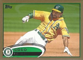 2012 Topps - Gold #374 Coco Crisp Front