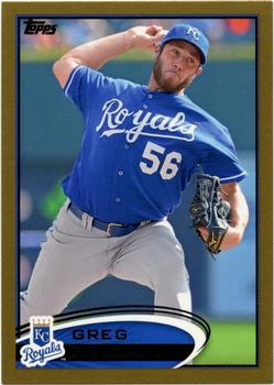 2012 Topps - Gold #409 Greg Holland Front