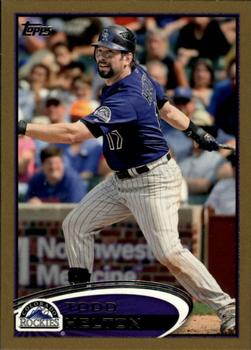 2012 Topps - Gold #416 Todd Helton Front