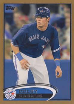 2012 Topps - Gold #423 Colby Rasmus Front