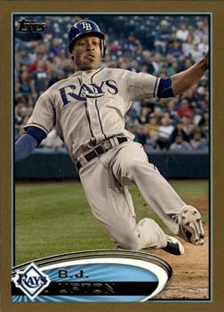2012 Topps - Gold #443 B.J. Upton Front