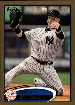 2012 Topps - Gold #488 Nick Swisher Front