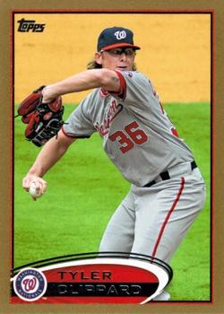 2012 Topps - Gold #503 Tyler Clippard Front