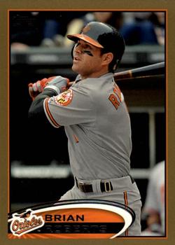 2012 Topps - Gold #514 Brian Roberts Front