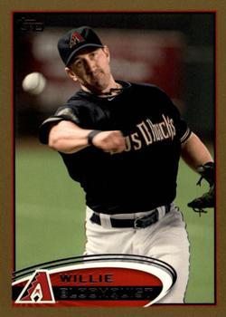 2012 Topps - Gold #515 Willie Bloomquist Front