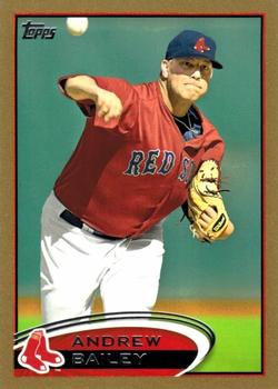 2012 Topps - Gold #539 Andrew Bailey Front
