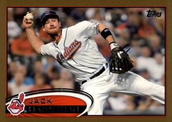 2012 Topps - Gold #541 Jack Hannahan Front