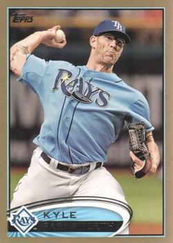 2012 Topps - Gold #573 Kyle Farnsworth Front